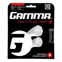 Tenisové Struny Gamma Moto iO Soft Hybrid 2x12,2m